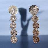Elegant Diamond-Crystal Necklace and Earring Set